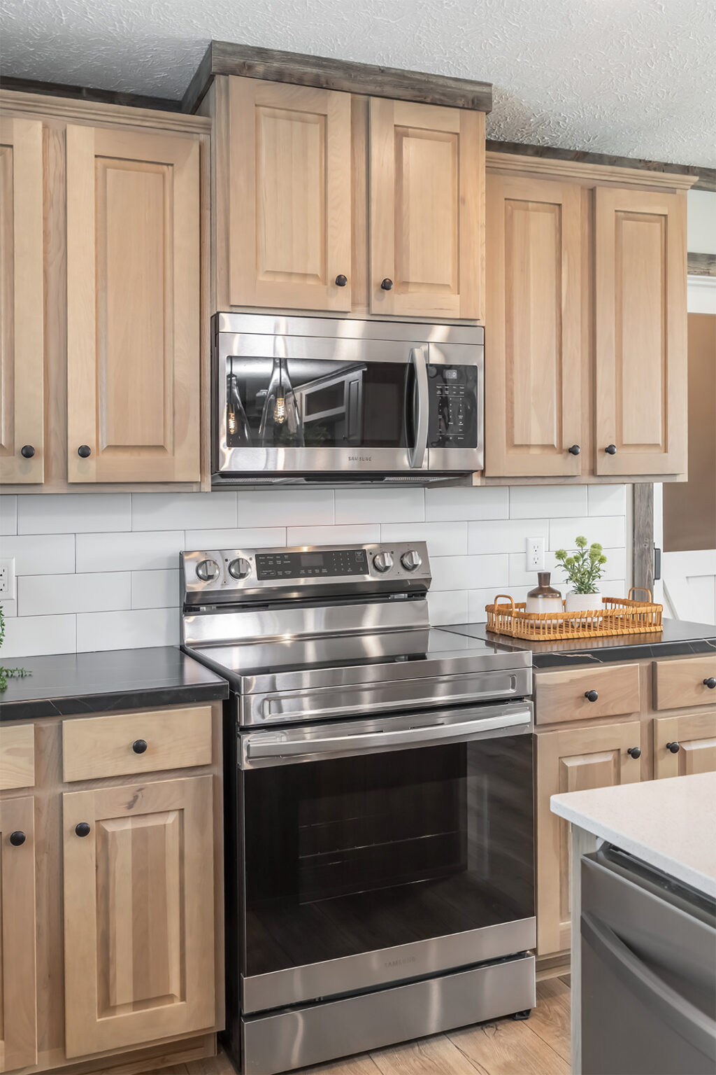 Samsung Stainless Steel Stove & Microwave